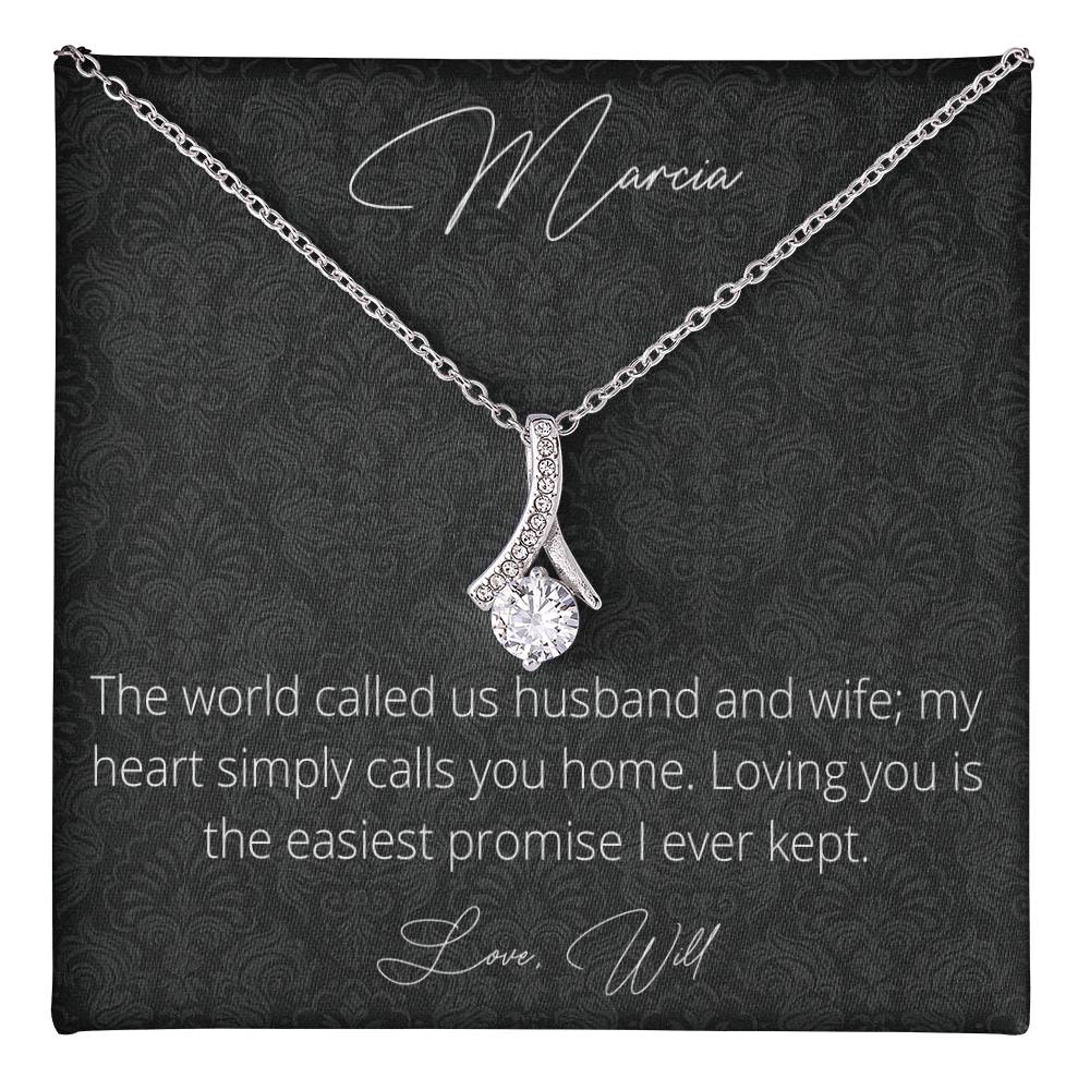 The World Called Us Husband & Wife