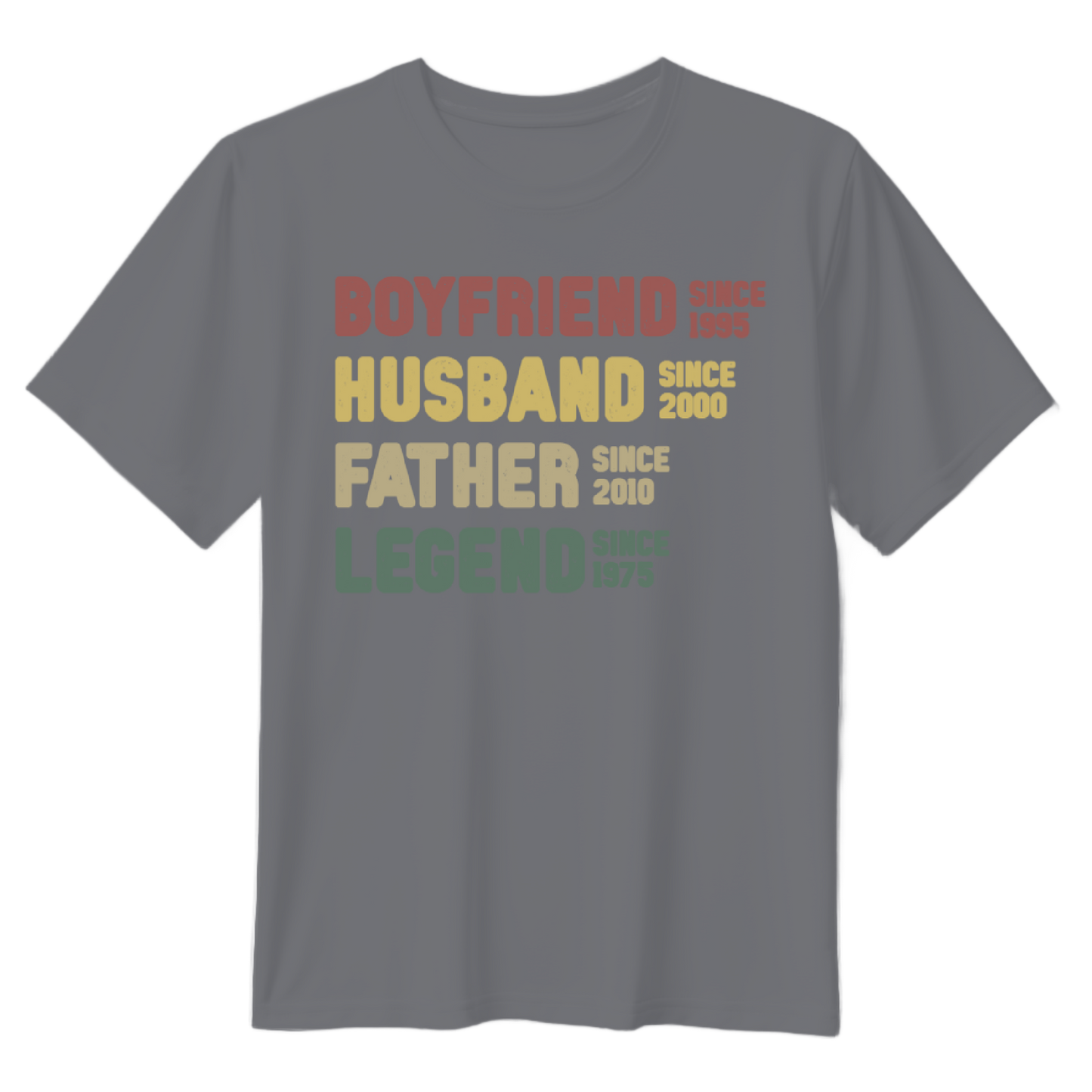 Boyfriend Husband Father Legend T-Shirt