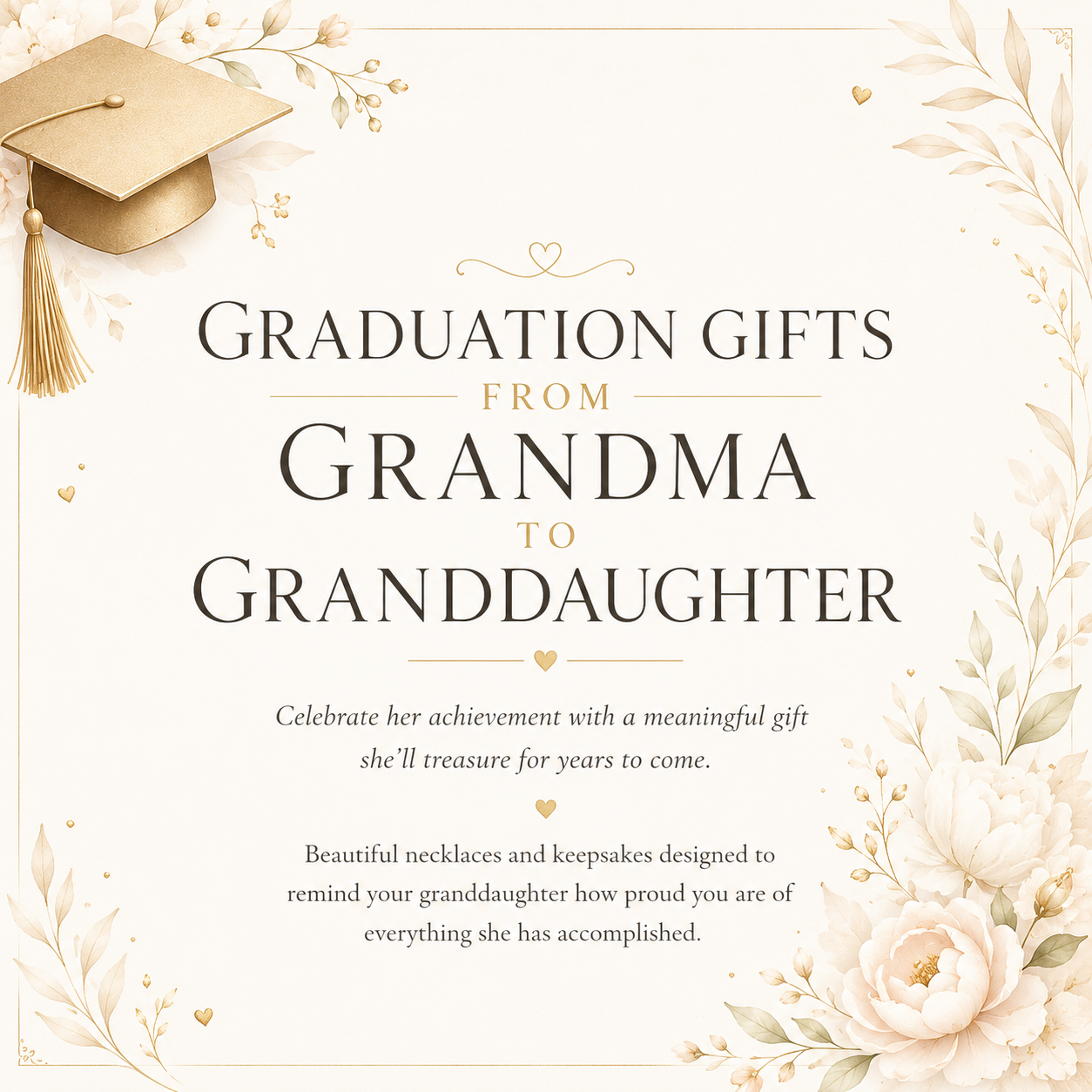 Graduation Gift From Grandma To Granddaughter