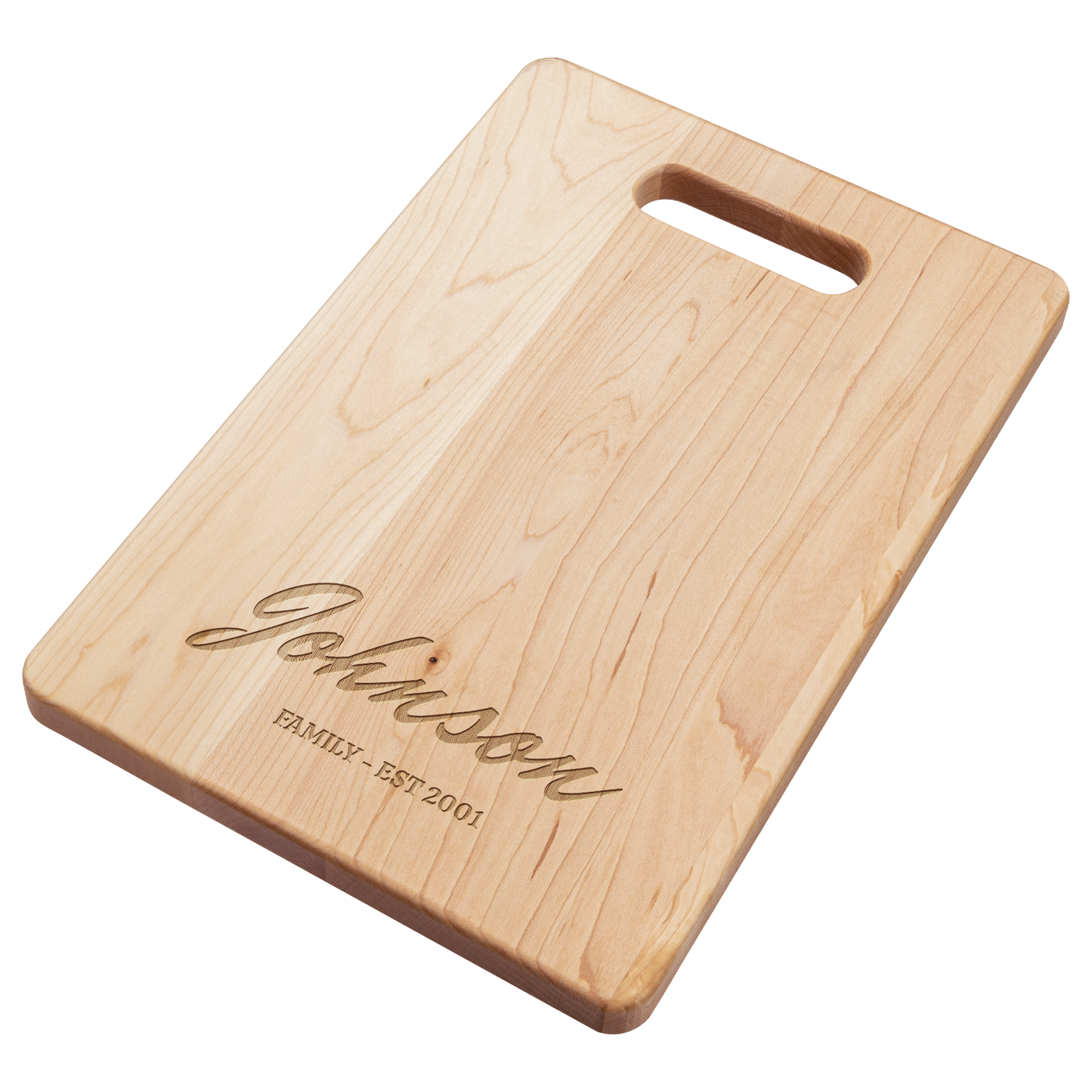 Personalized Name & Date Cutting Board