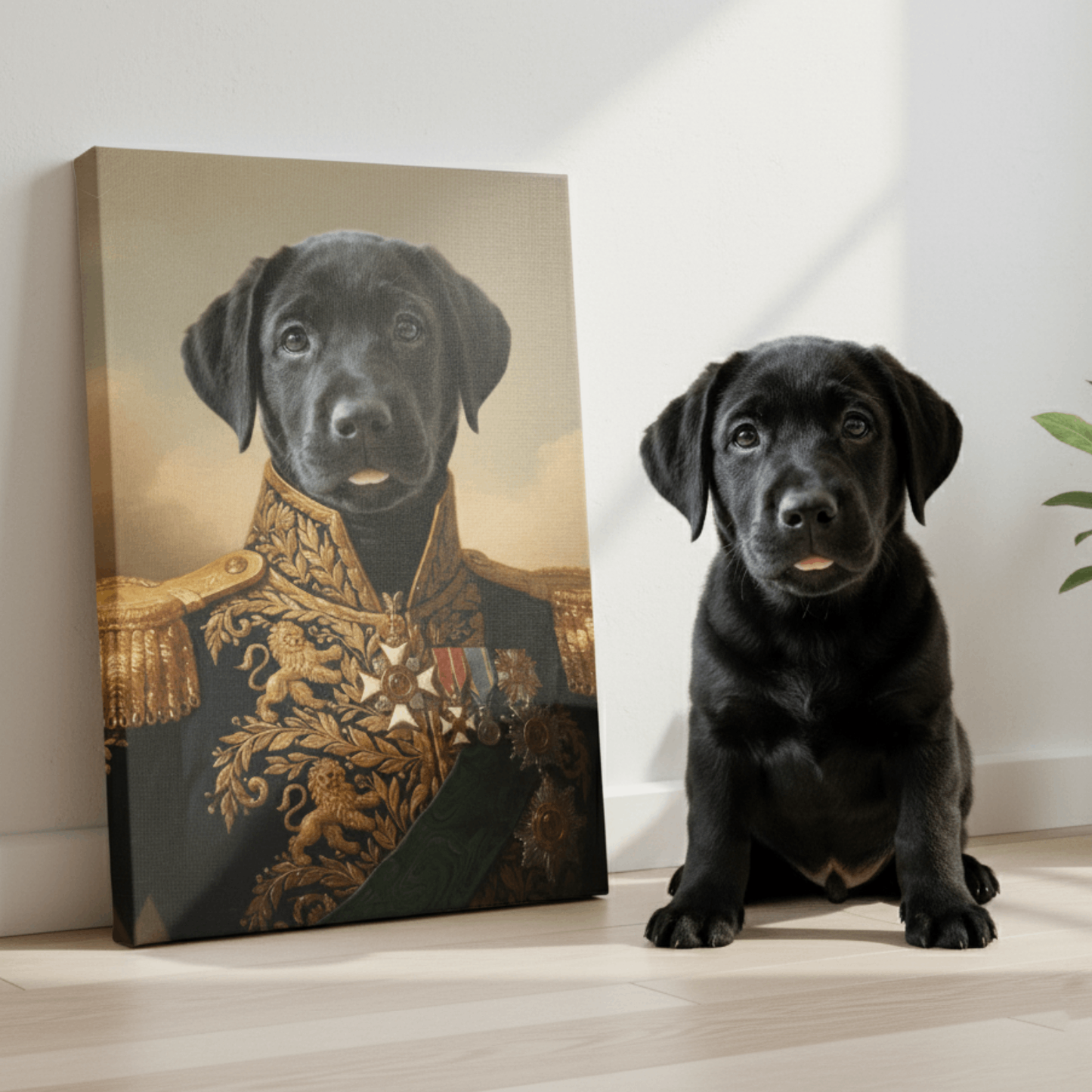 Renaissance Pet Portrait - The General