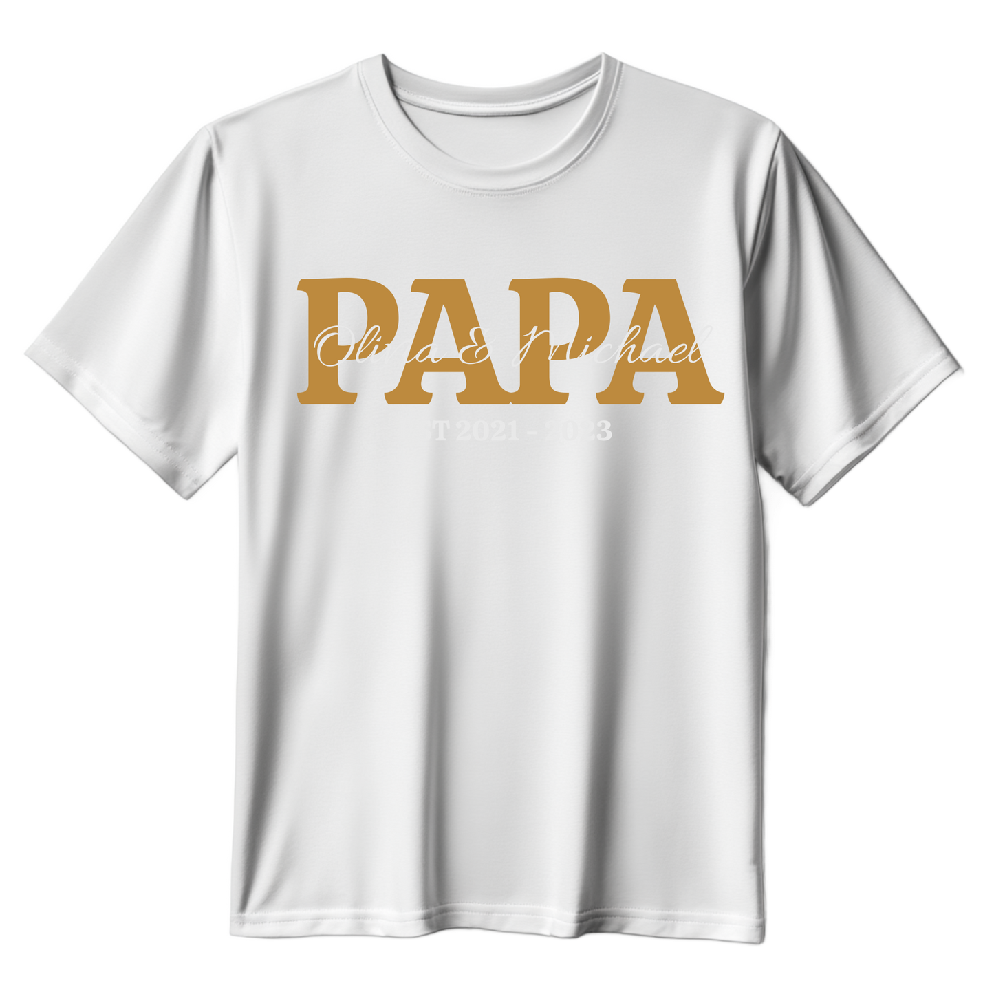 Personalized Papa Shirt