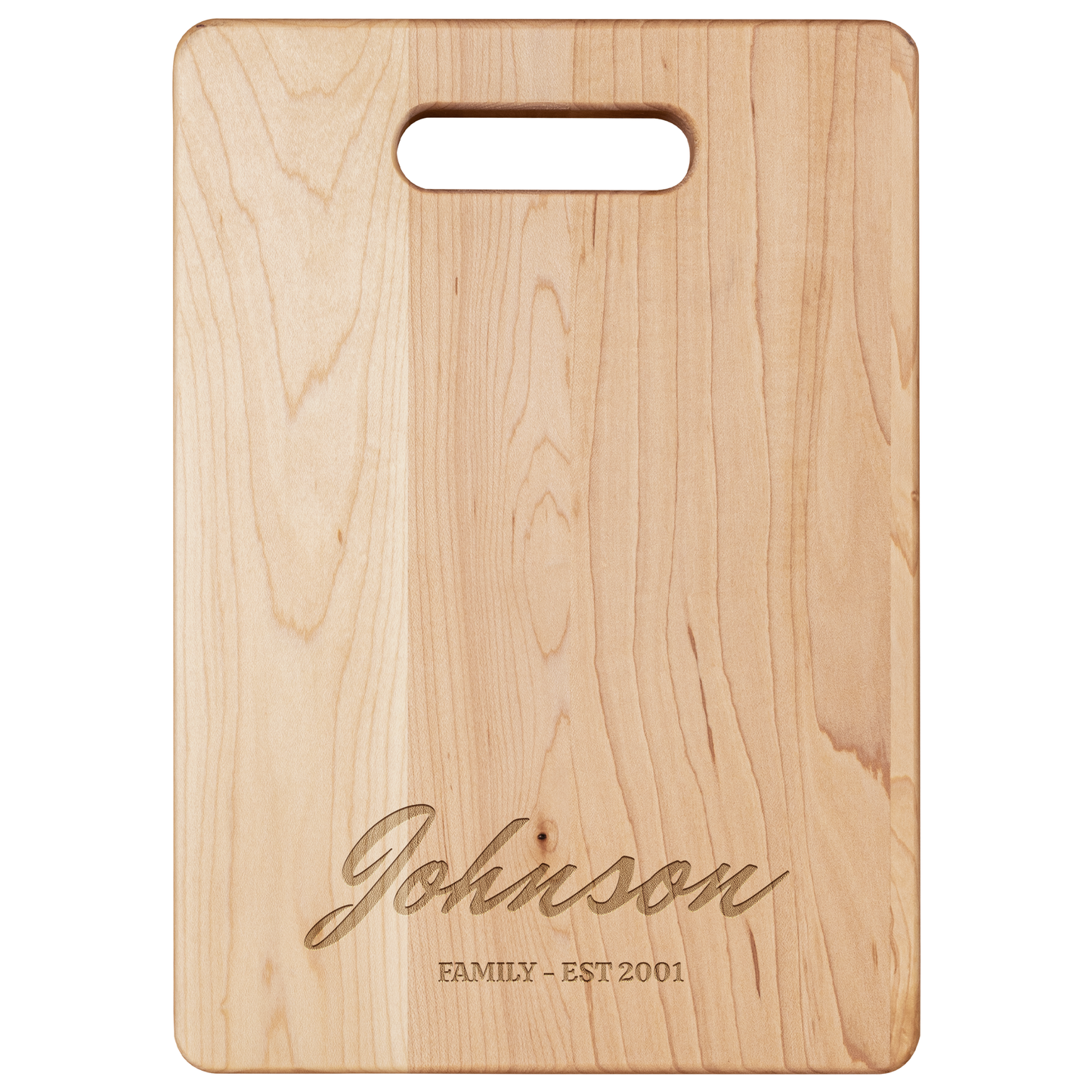 Personalized Name & Date Cutting Board