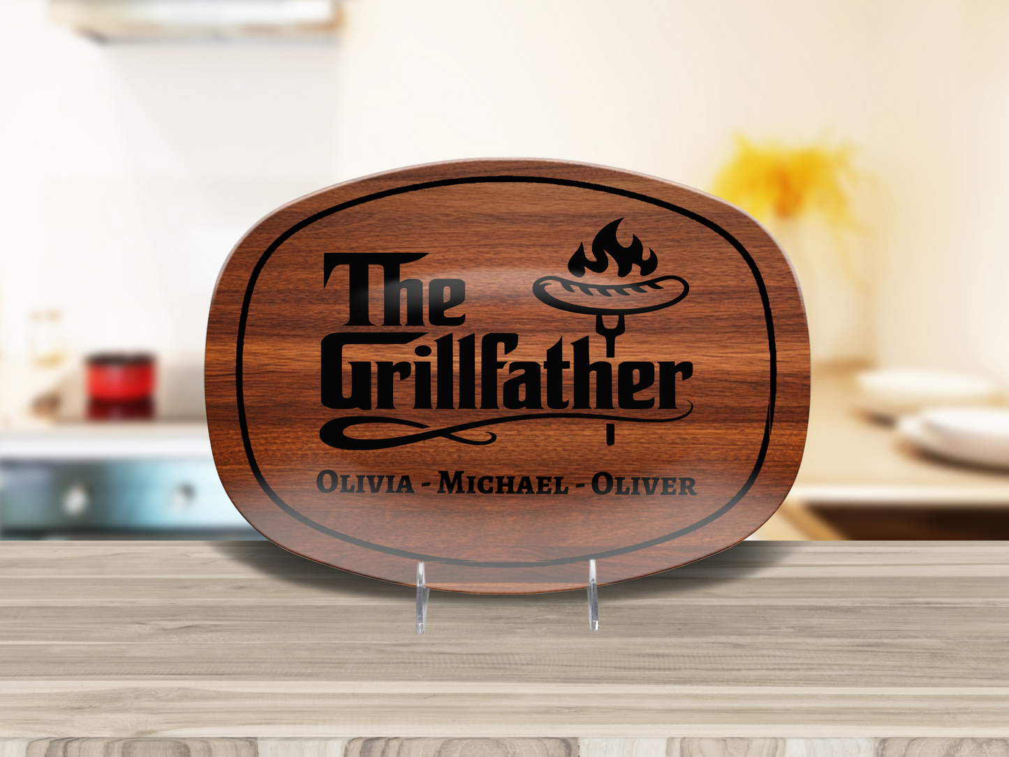 The Grillfather Personalized Platter