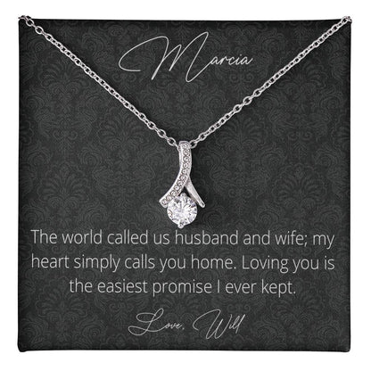 The World Called Us Husband & Wife