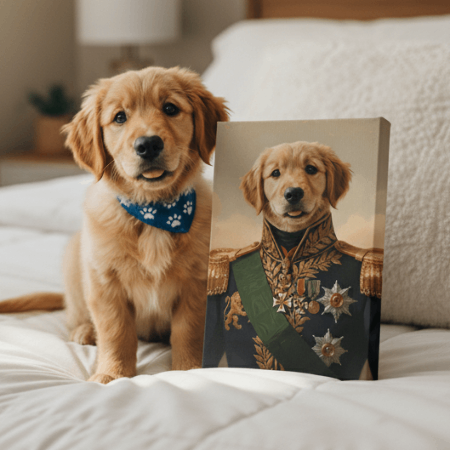 Renaissance Pet Portrait - The General
