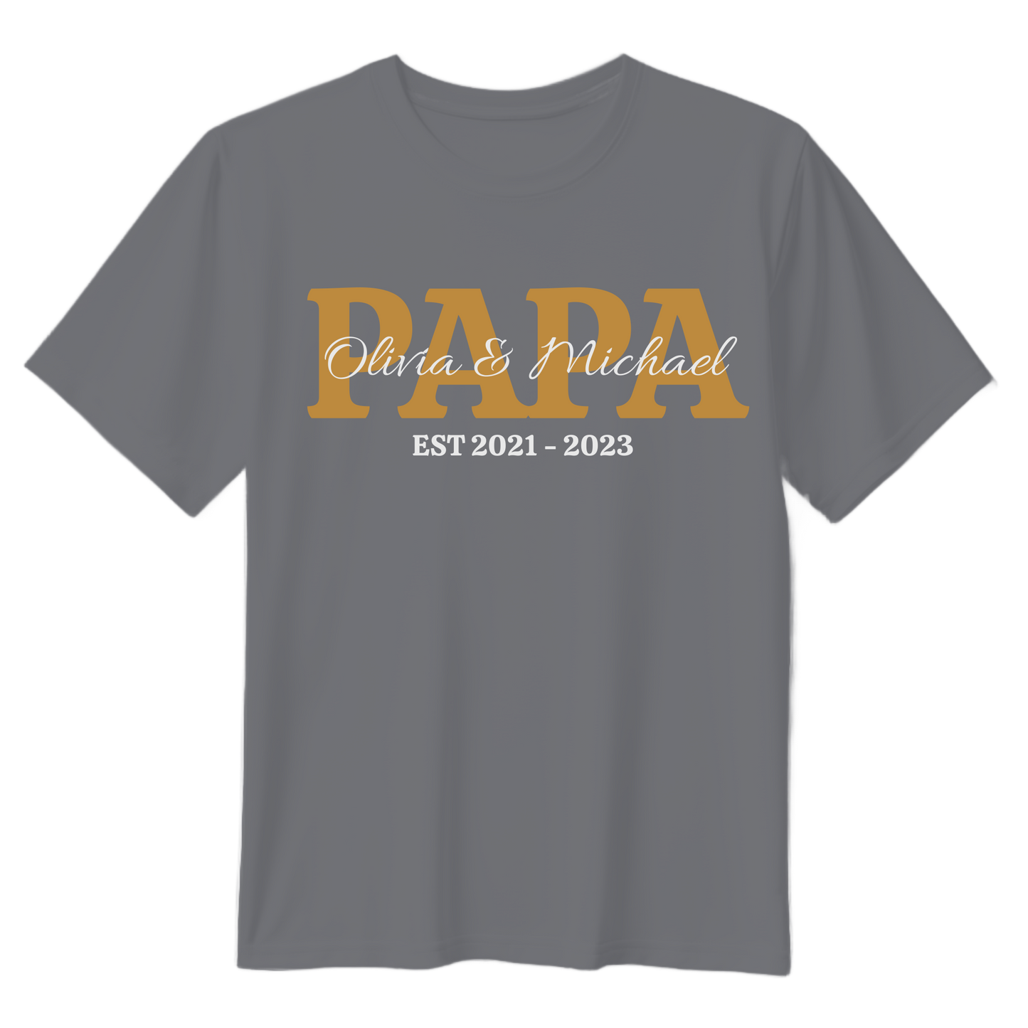 Personalized Papa Shirt