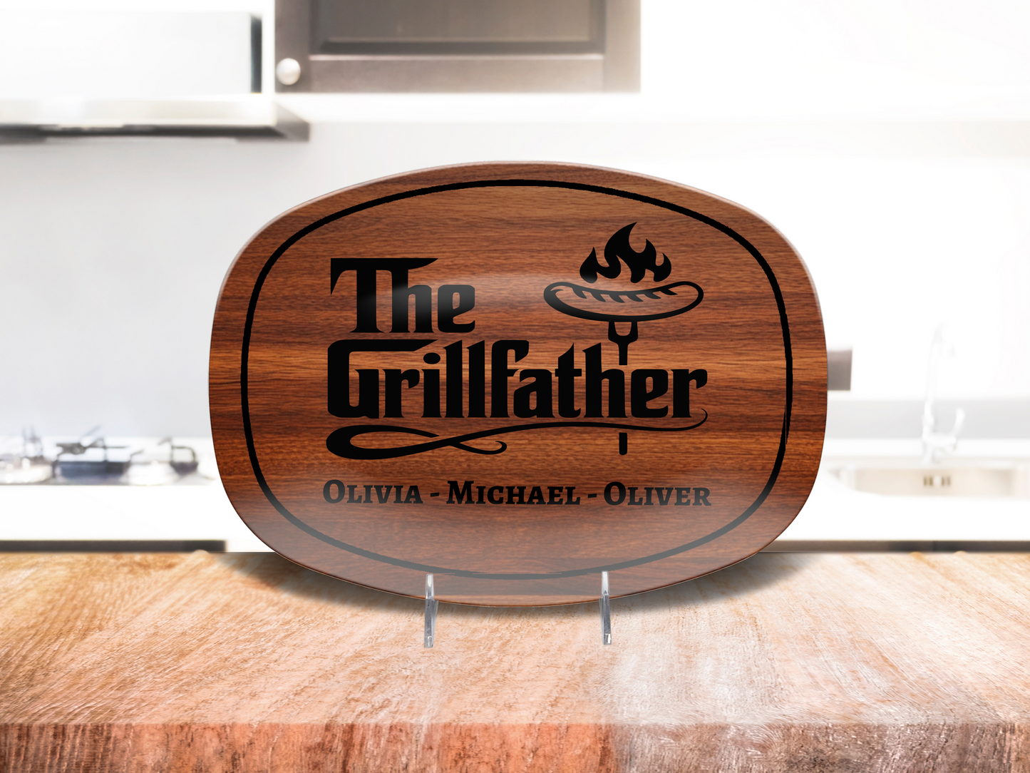 The Grillfather Personalized Platter