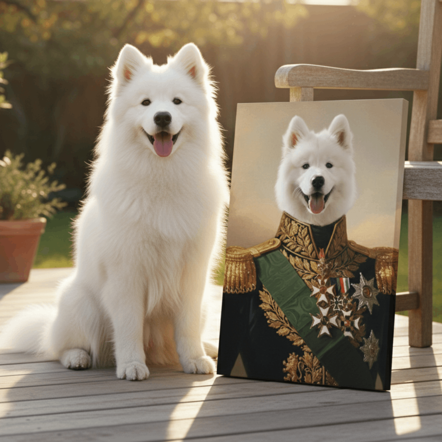 Renaissance Pet Portrait - The General