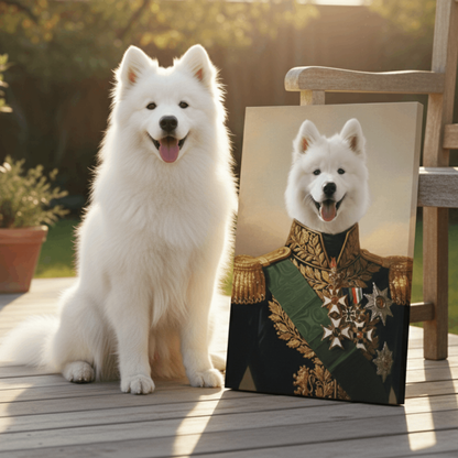 Renaissance Pet Portrait - The General