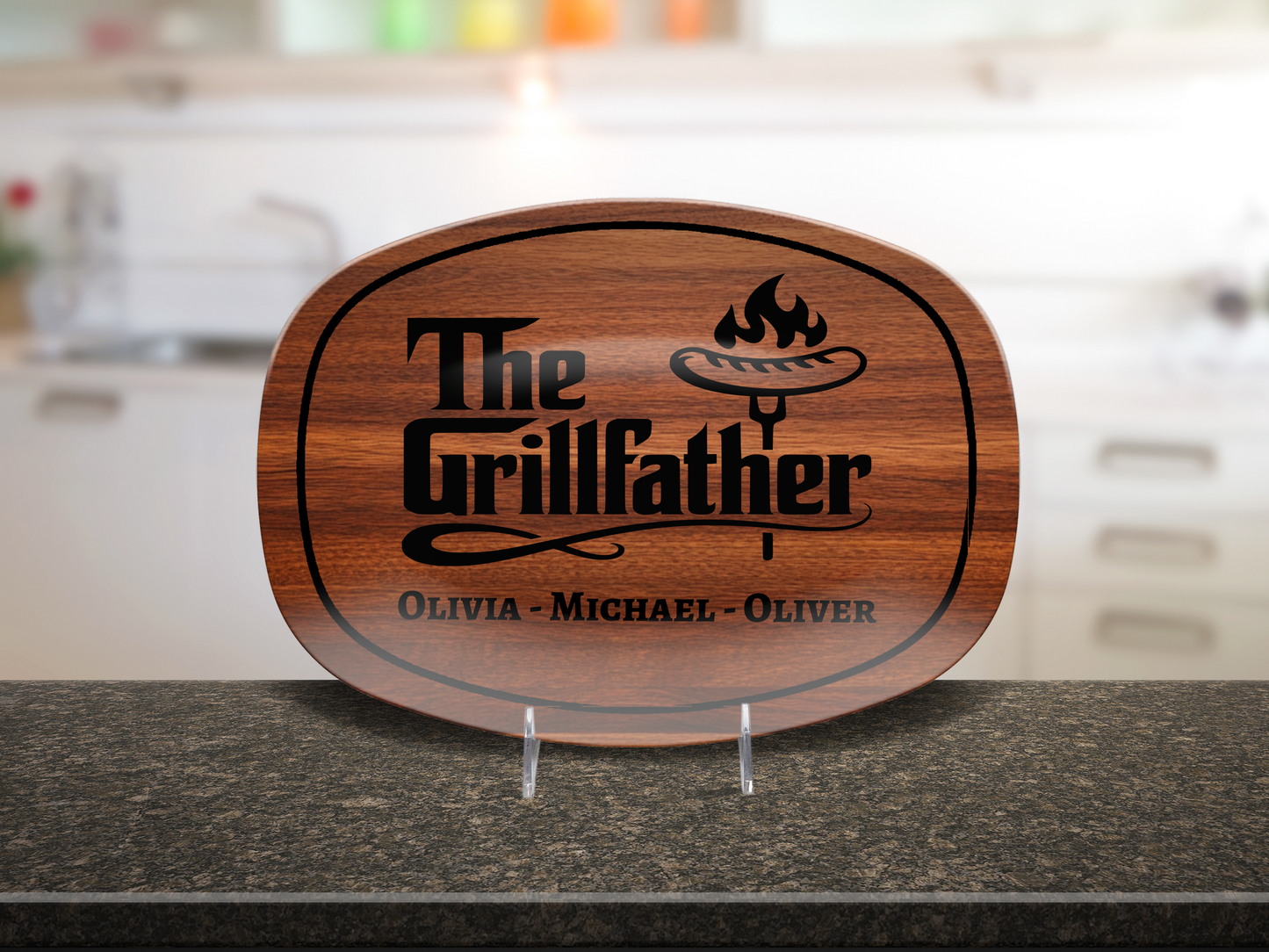 The Grillfather Personalized Platter