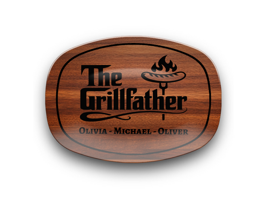 The Grillfather Personalized Platter