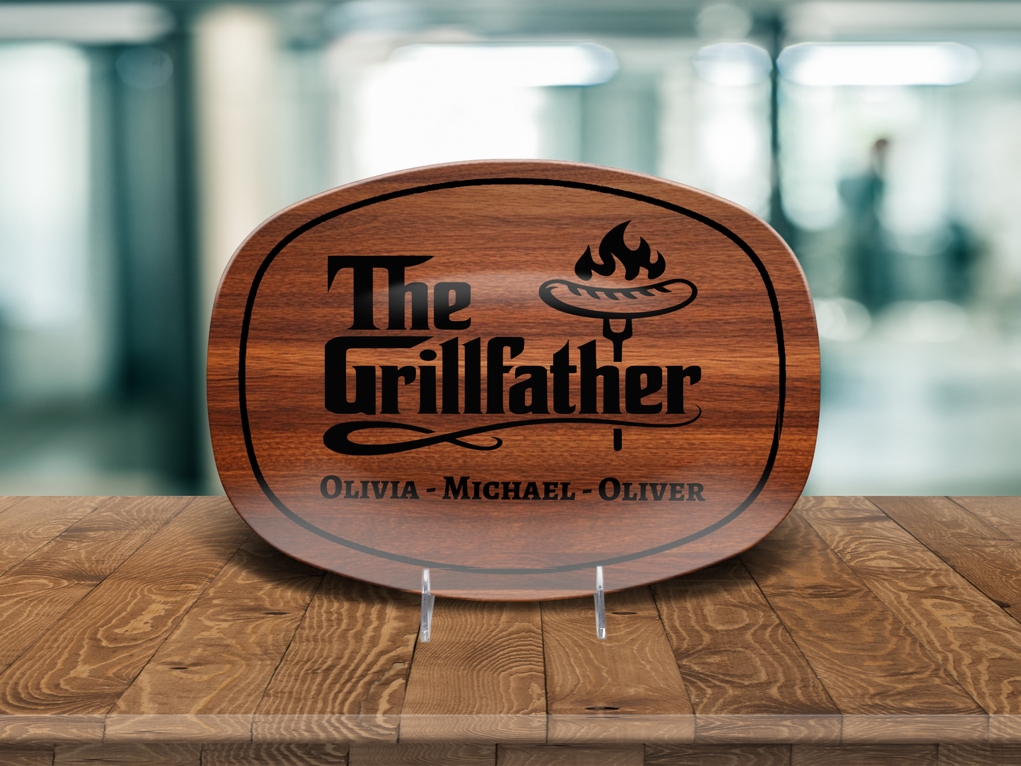 The Grillfather Personalized Platter