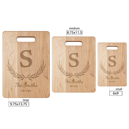 Personalized Cutting Board