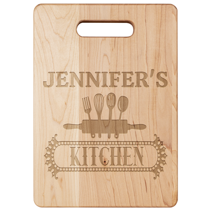 Personalized Name's Kitchen Cutting Board