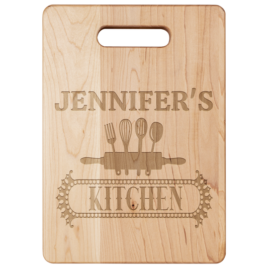 Personalized Name's Kitchen Cutting Board