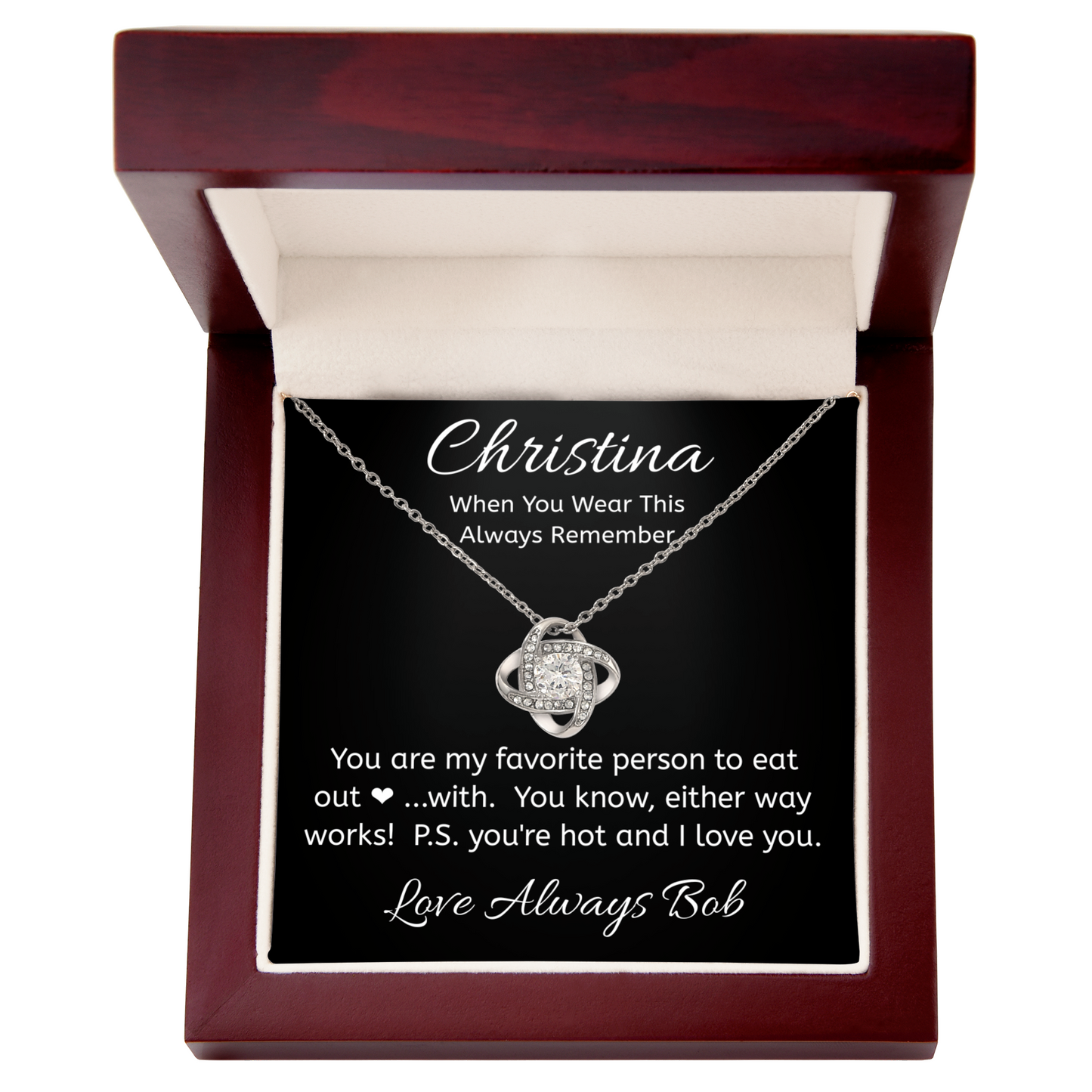 When You Wear This Remember - Personalized Valentine's Day Gift For Her