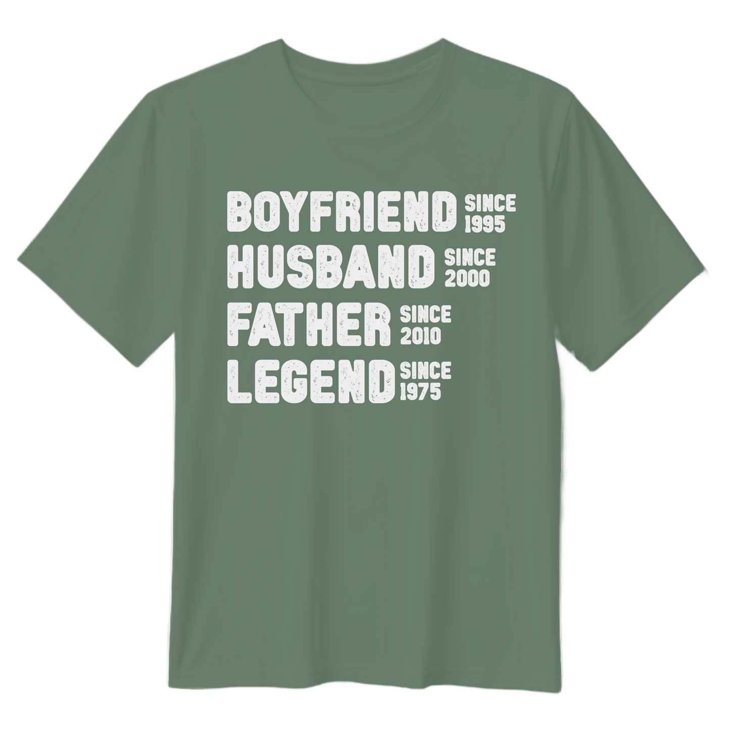 Boyfriend Husband Father Legend T-Shirt