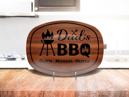 Dad's BBQ Personalized Platter