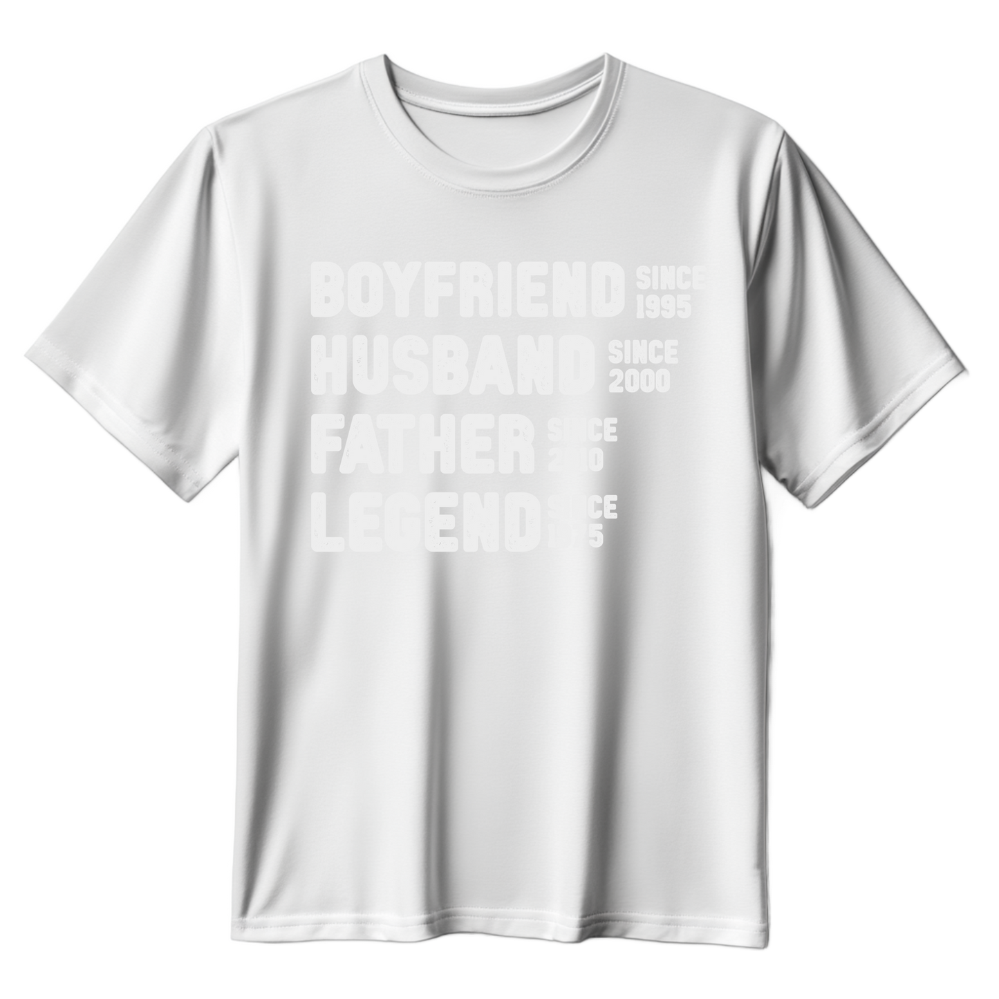 Boyfriend Husband Father Legend T-Shirt