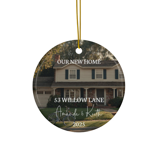 Personalized Home Photo Ornament