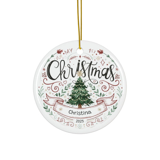 My First Christmas Personalized Ornament