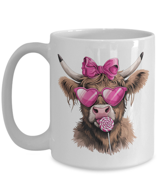 Highland Cow Valentine