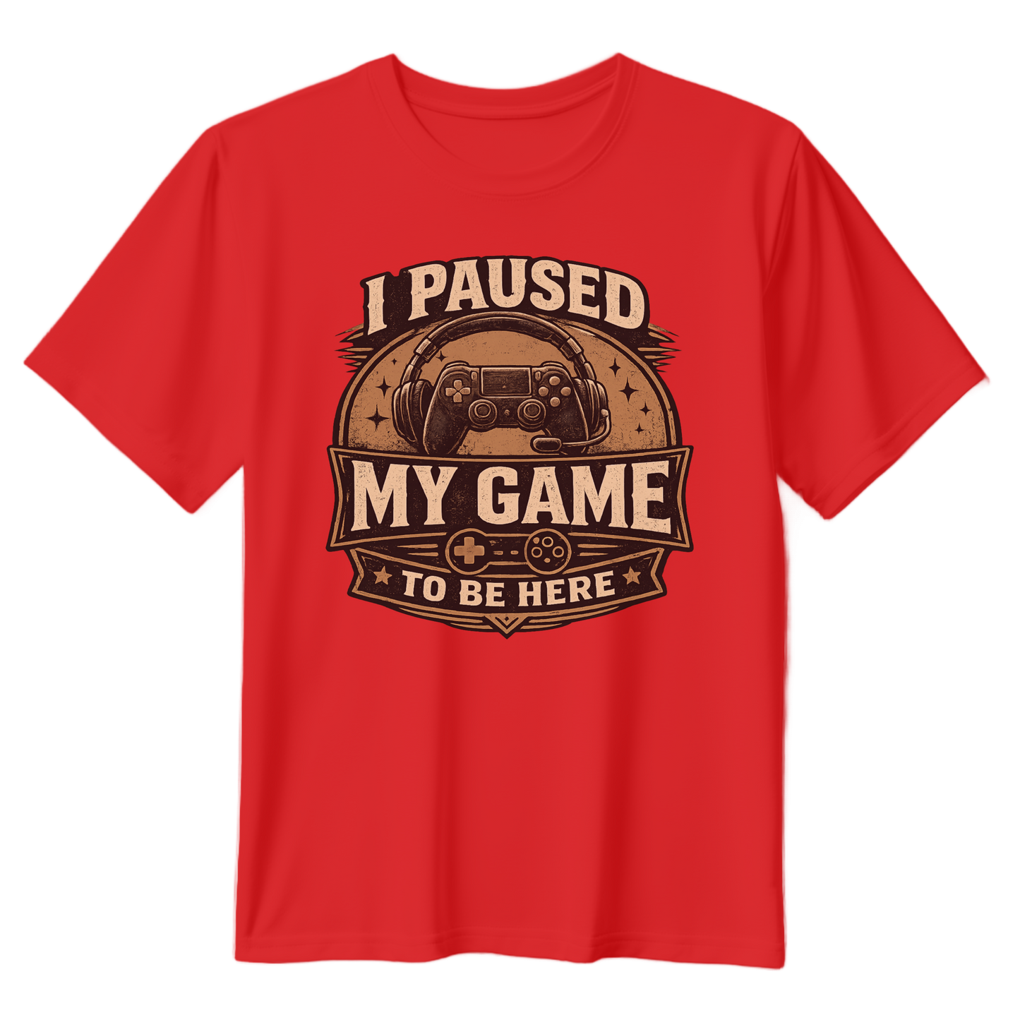I Paused My Game To Be Here Funny Gamer Dad T-Shirt – Father’s Day Gift