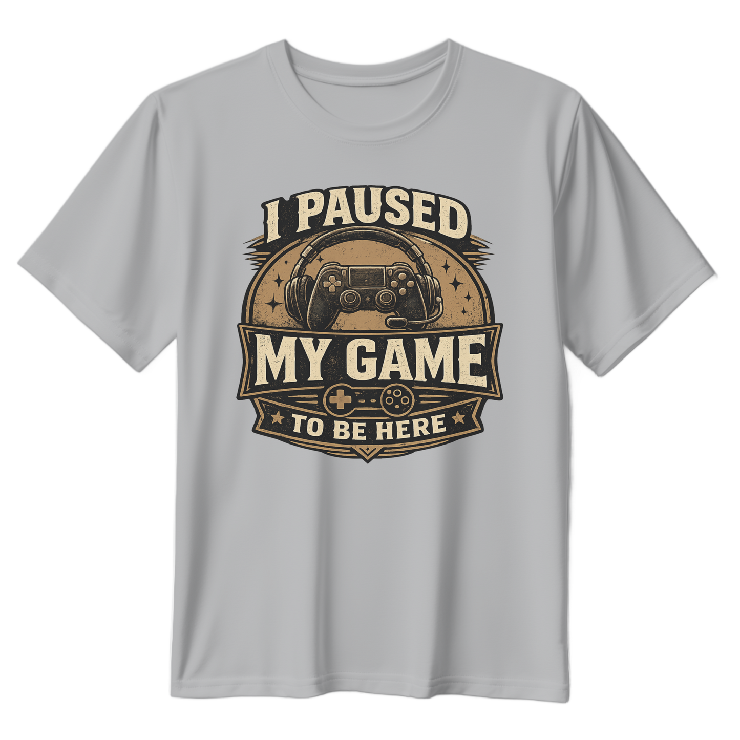 I Paused My Game To Be Here Funny Gamer Dad T-Shirt – Father’s Day Gift